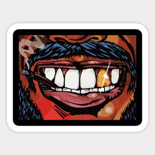 Gold Tooth Hustler Sticker